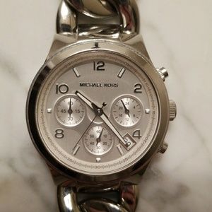 Michael Kors silver watch